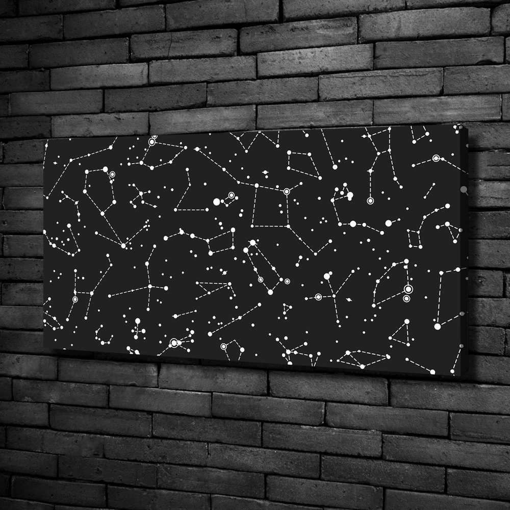 Canvas wall art Constellation