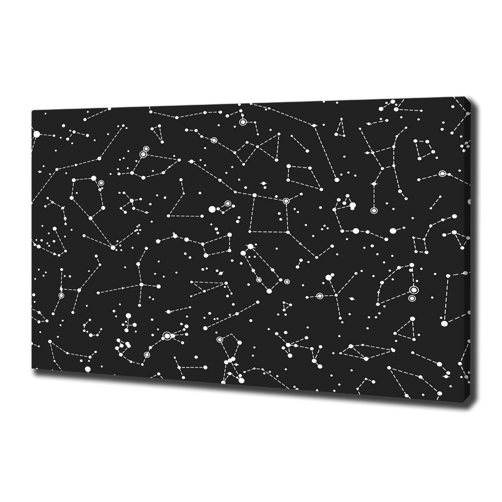 Canvas wall art Constellation