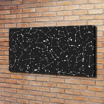 Canvas wall art Constellation