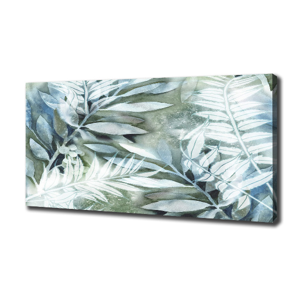 Canvas wall art Leaves