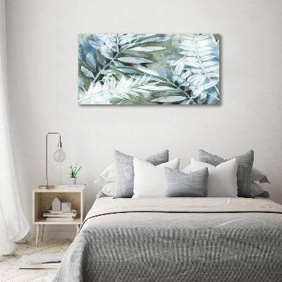 Canvas wall art Leaves