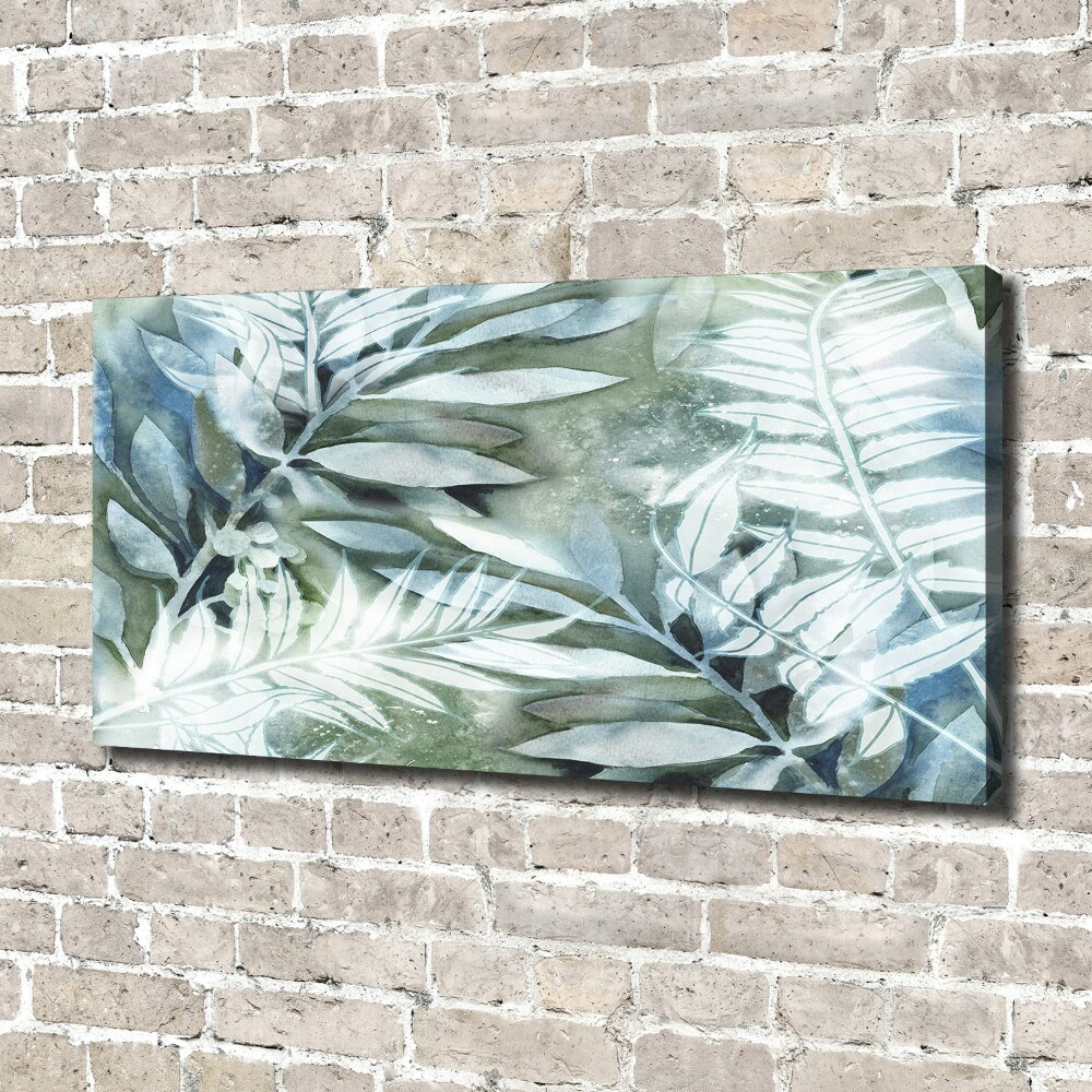 Canvas wall art Leaves