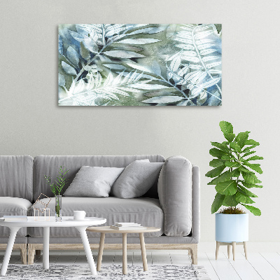 Canvas wall art Leaves