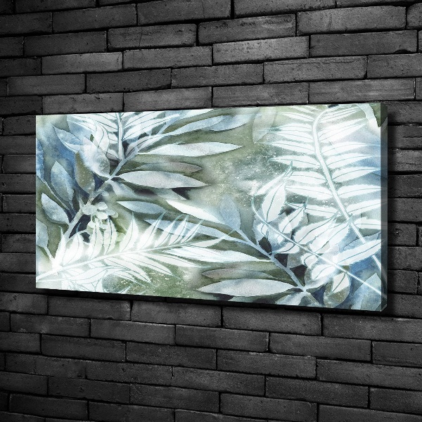 Canvas wall art Leaves