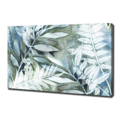 Canvas wall art Leaves