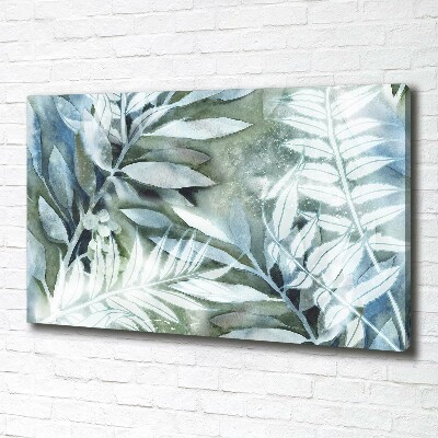 Canvas wall art Leaves