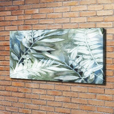 Canvas wall art Leaves