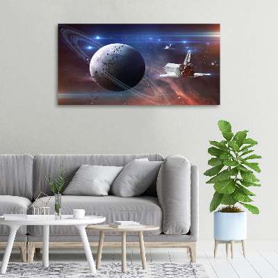 Canvas wall art Spacecraft