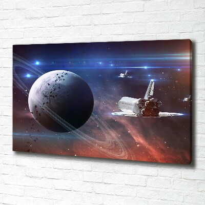 Canvas wall art Spacecraft