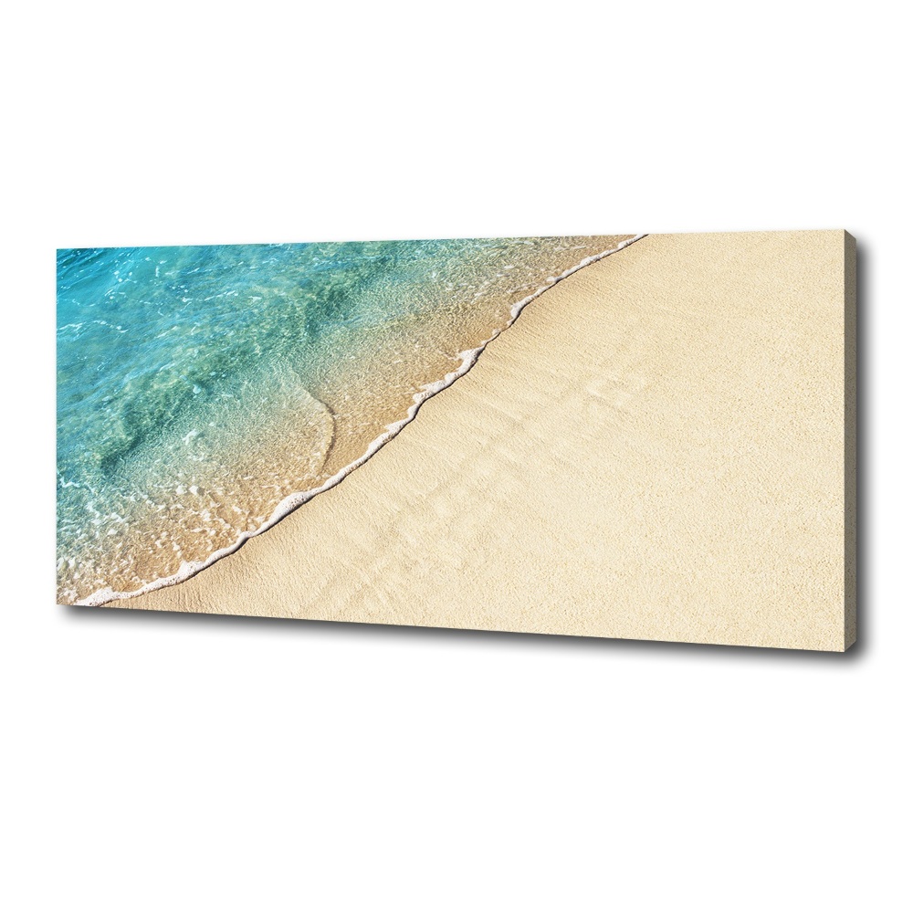 Canvas wall art Beach wave