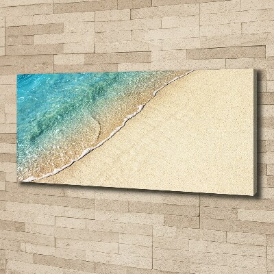 Canvas wall art Beach wave