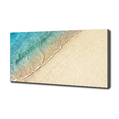 Canvas wall art Beach wave