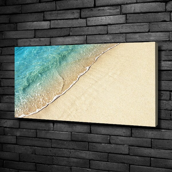 Canvas wall art Beach wave