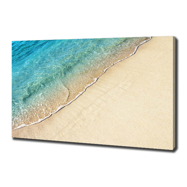 Canvas wall art Beach wave