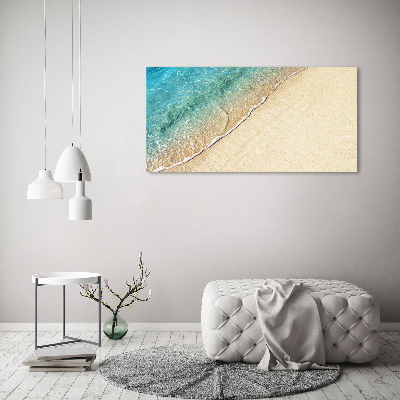 Canvas wall art Beach wave