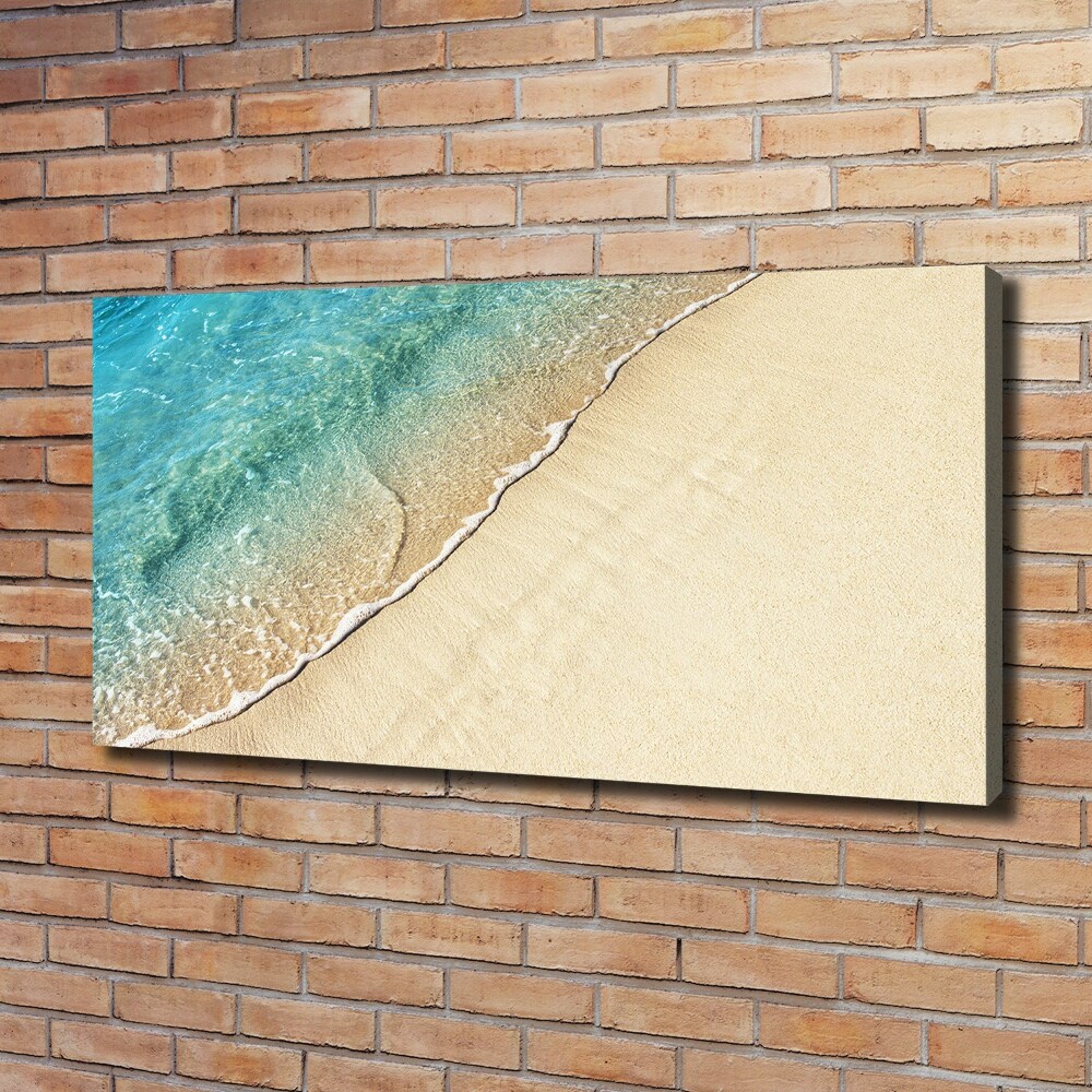 Canvas wall art Beach wave