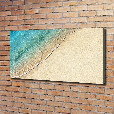 Canvas wall art Beach wave