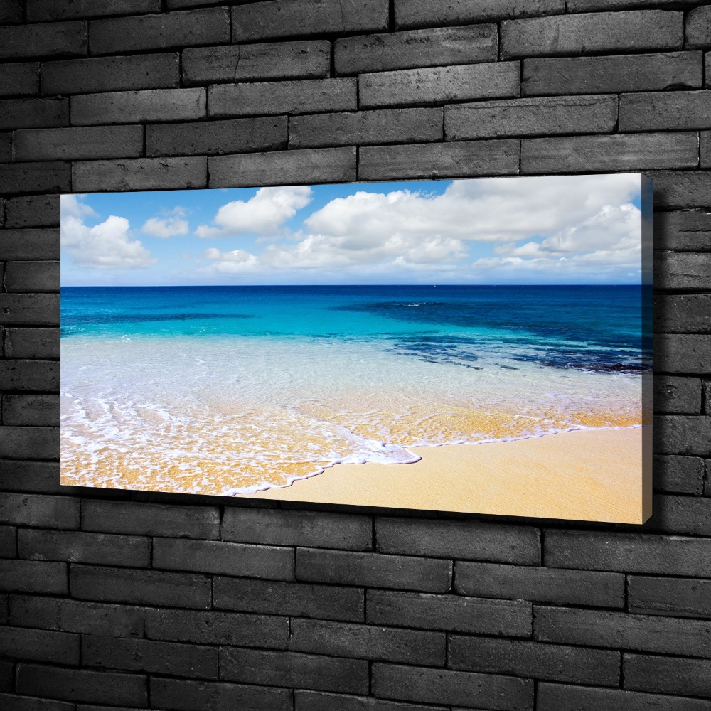 Canvas wall art Calm sea