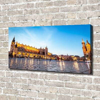 Canvas wall art Cracow Poland