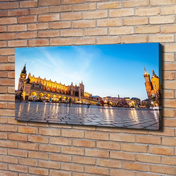 Canvas wall art Cracow Poland