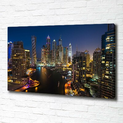 Canvas wall art Marina in Dubai