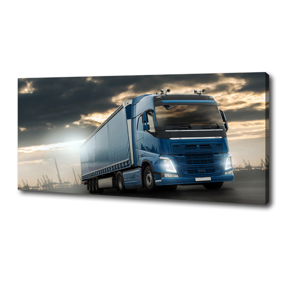 Canvas wall art Truck