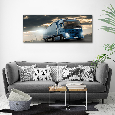 Canvas wall art Truck