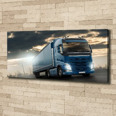 Canvas wall art Truck