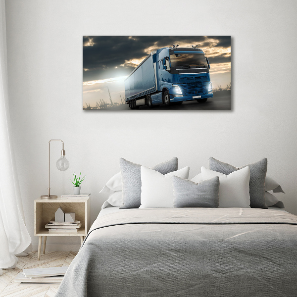 Canvas wall art Truck