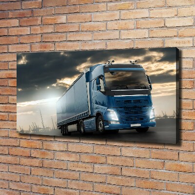 Canvas wall art Truck