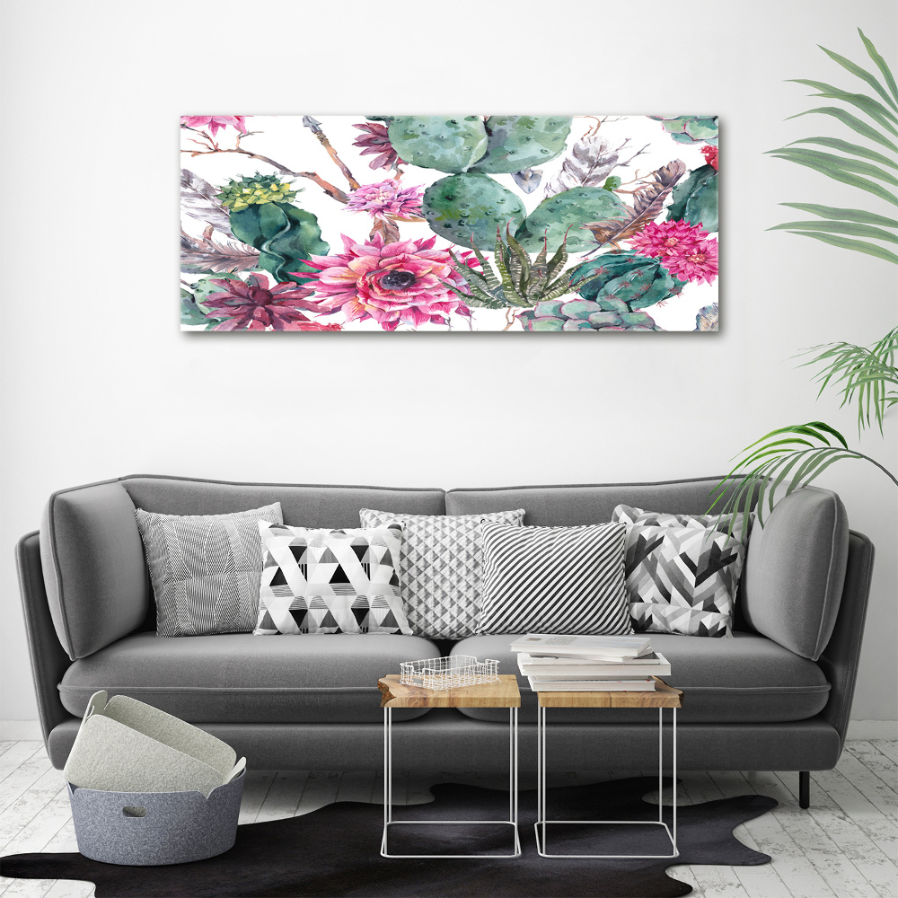 Canvas wall art Cacti