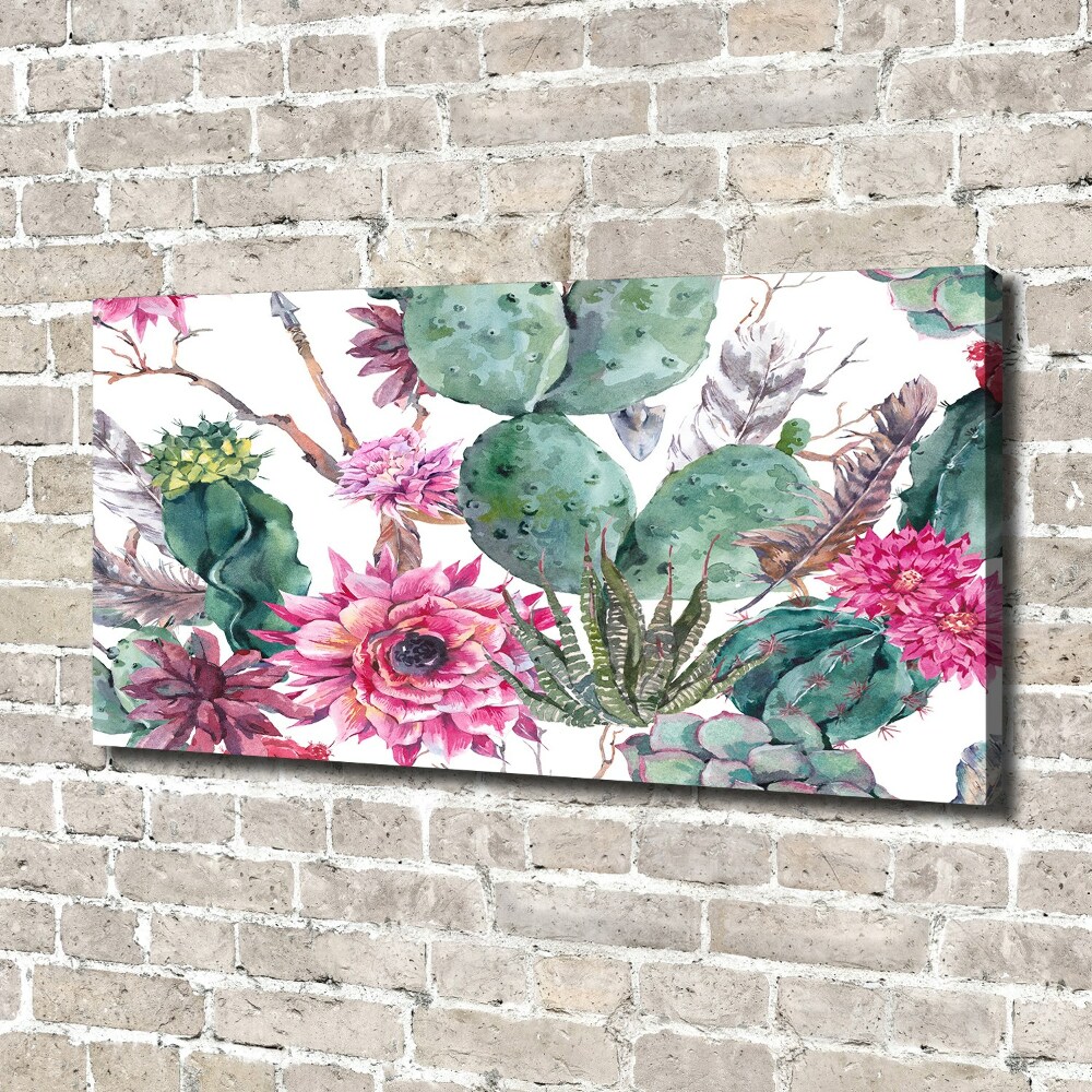 Canvas wall art Cacti