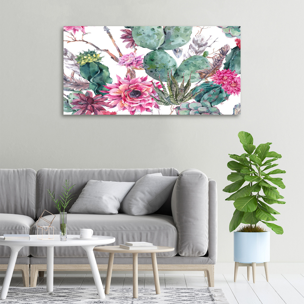 Canvas wall art Cacti