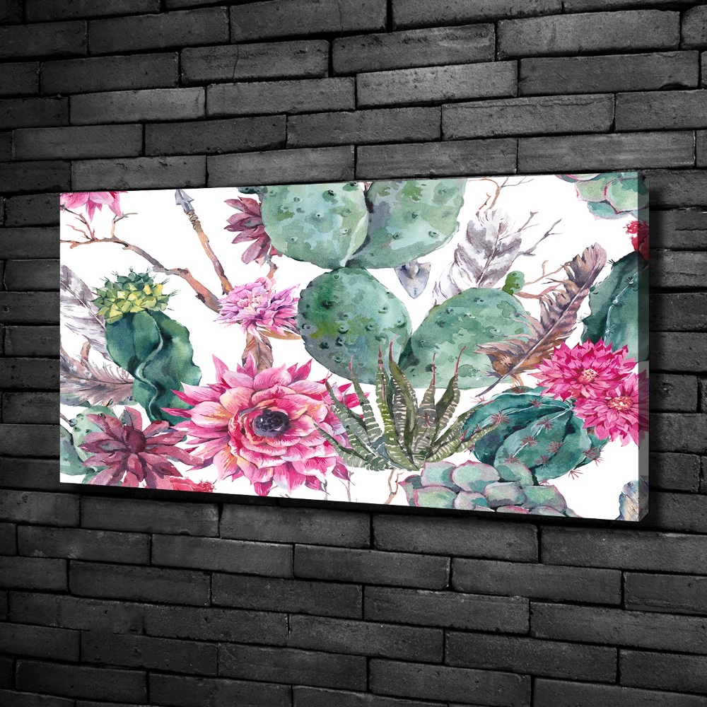 Canvas wall art Cacti