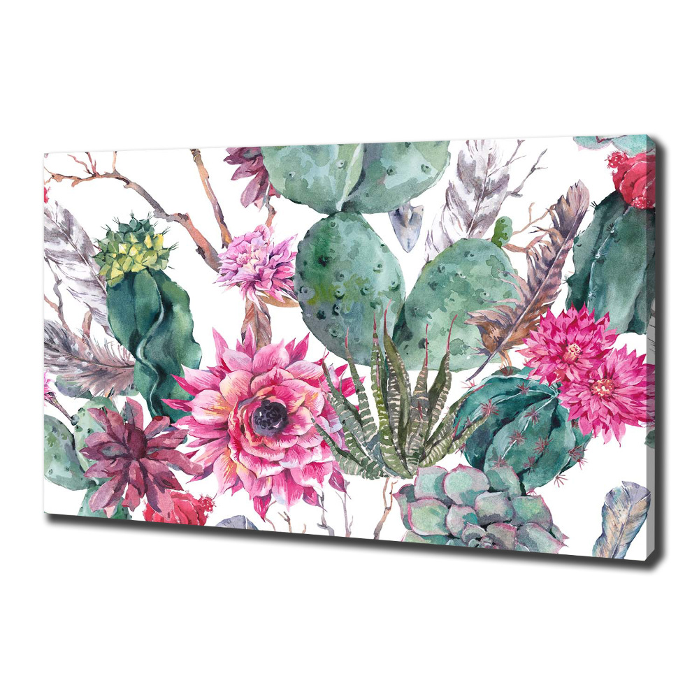 Canvas wall art Cacti