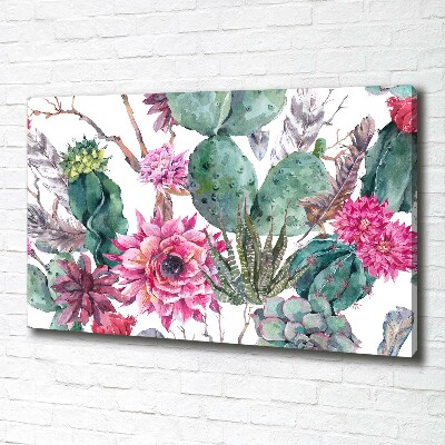 Canvas wall art Cacti