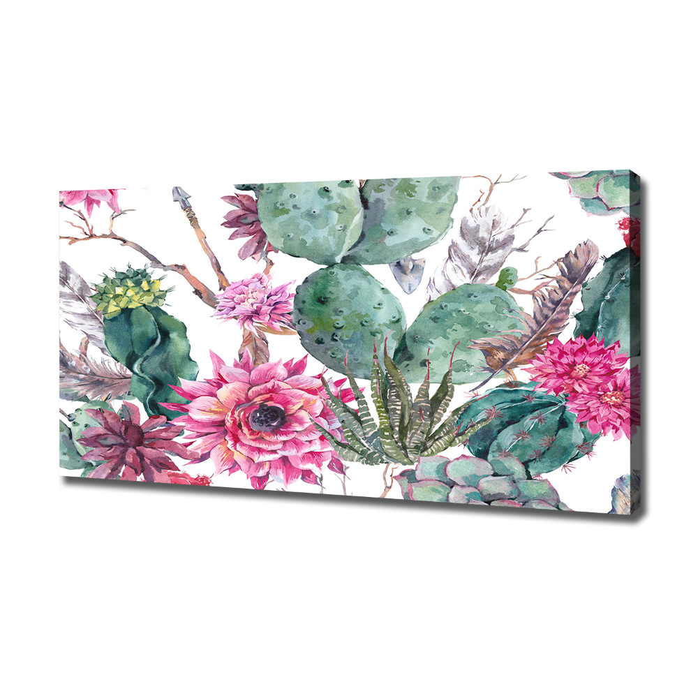 Canvas wall art Cacti