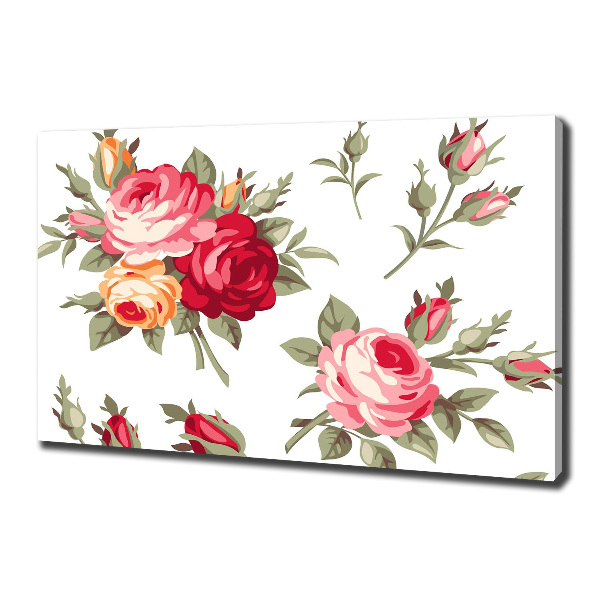 Canvas wall art Roses