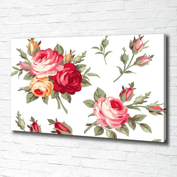 Canvas wall art Roses