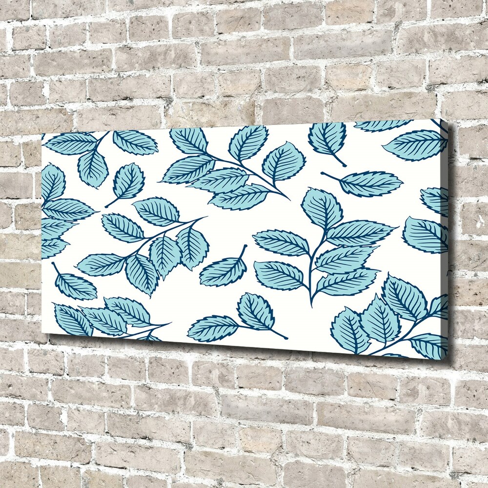 Canvas wall art Leaves