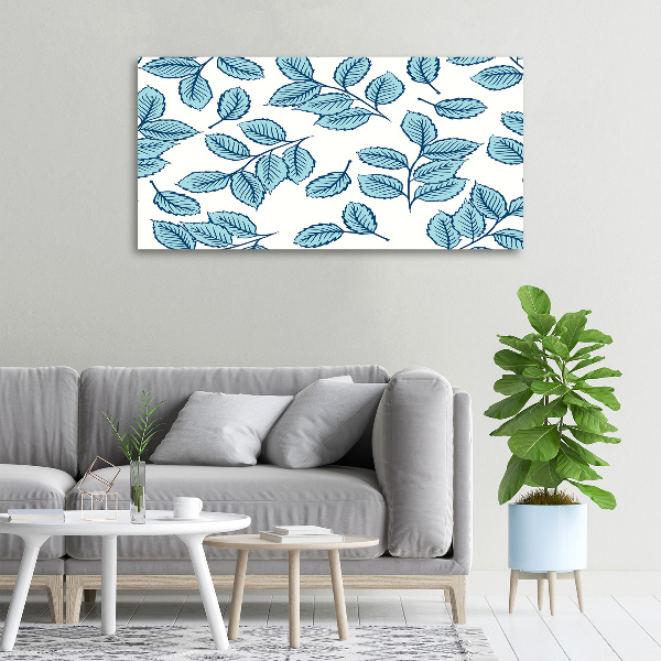 Canvas wall art Leaves