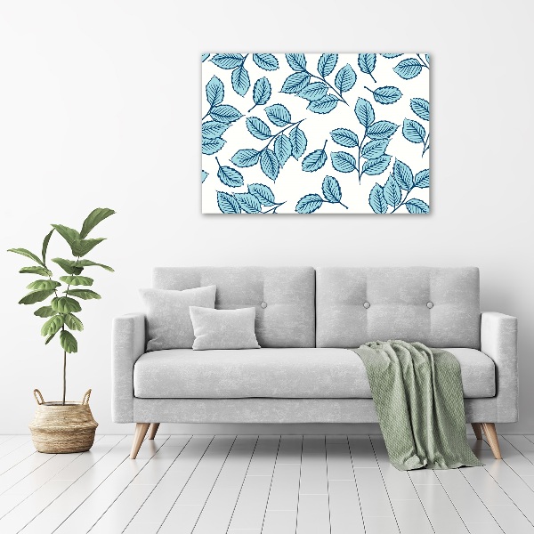 Canvas wall art Leaves