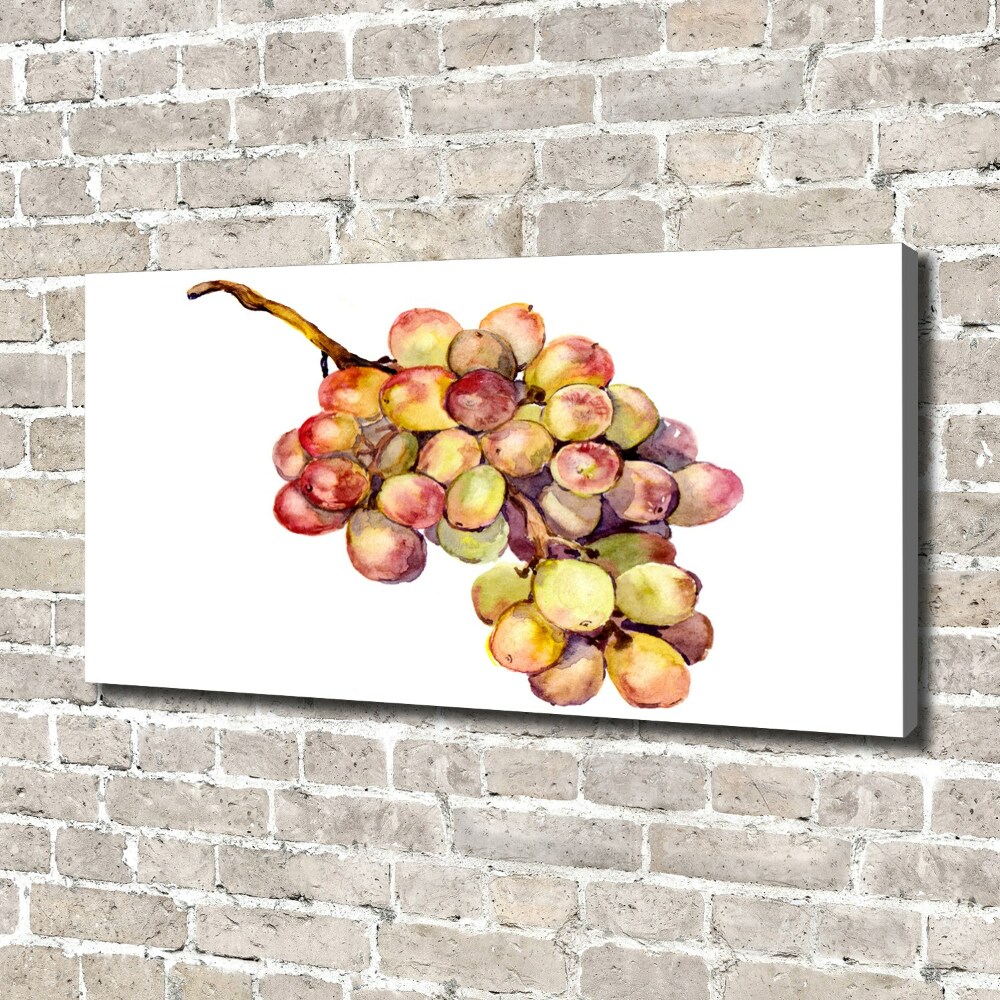 Canvas wall art Bunch of grapes