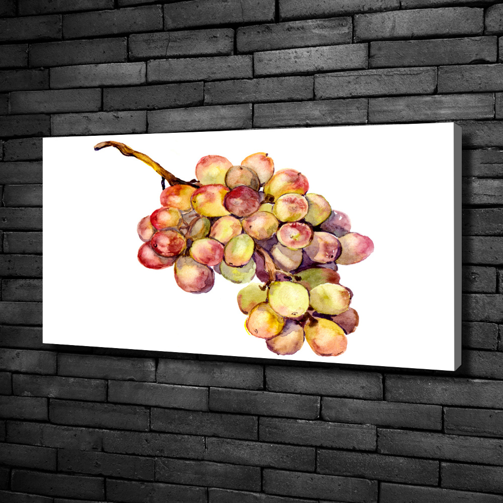 Canvas wall art Bunch of grapes