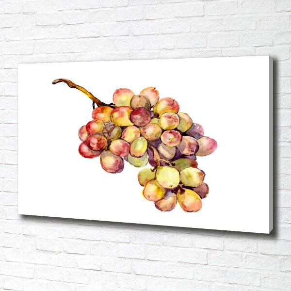 Canvas wall art Bunch of grapes