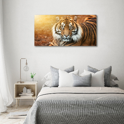 Canvas wall art Bengal tiger