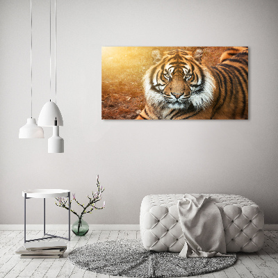 Canvas wall art Bengal tiger