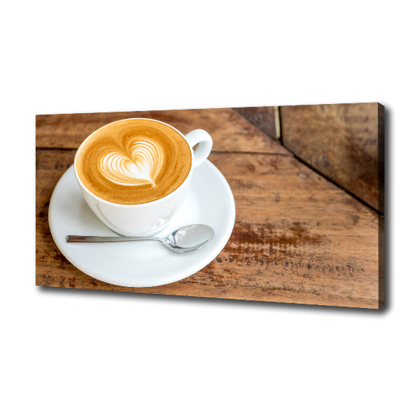 Canvas wall art Coffee in a cup