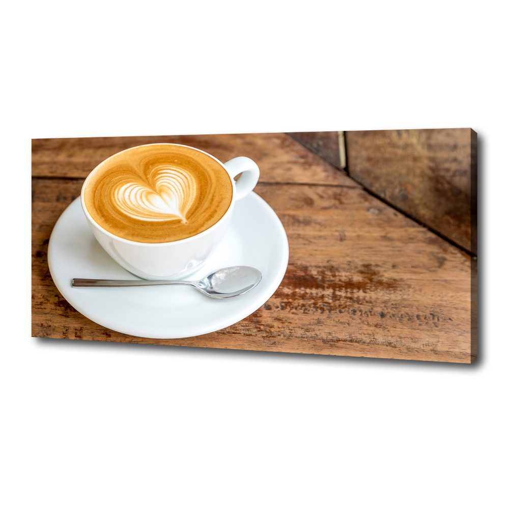 Canvas wall art Coffee in a cup