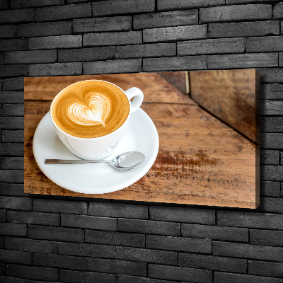 Canvas wall art Coffee in a cup